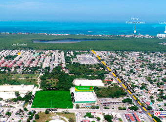 Venta de Terreno Usos Mixtos en Cancún Centro