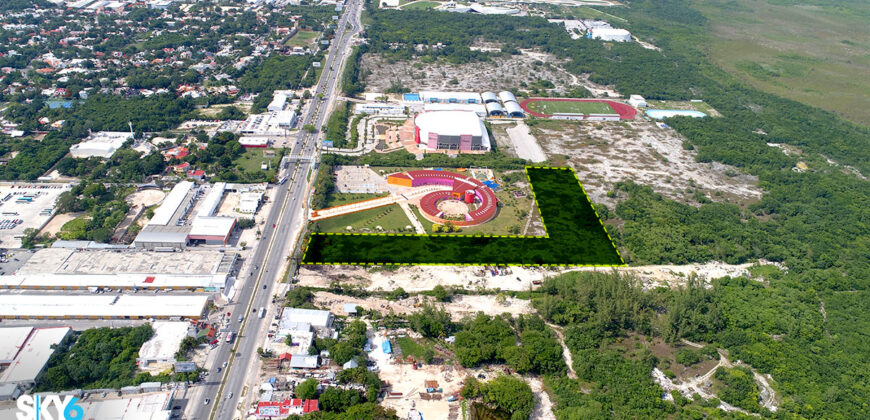 Macro Terreno en Renta sobre el Blvd. Colosio en Cancún
