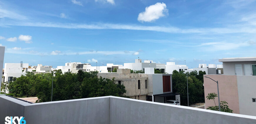 Moderna Casa a la Venta en Residencial Arbolada Cancún Fase 2