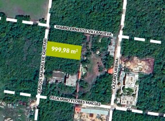 Terreno en venta cerca de Av. Chac Mool, Cancún – ¡Oportunidad única!