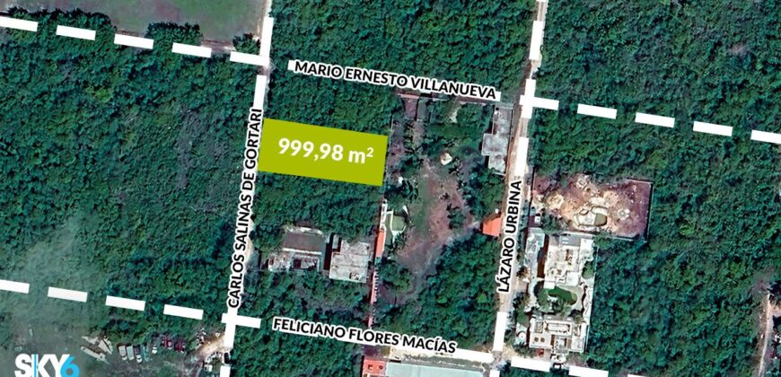 Terreno en venta cerca de Av. Chac Mool, Cancún – ¡Oportunidad única!