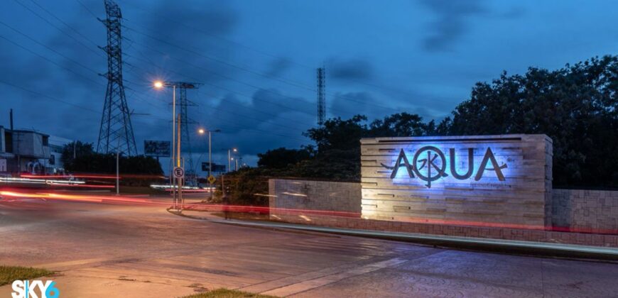 Lote en Aqua Residencial Fase 2 en Cancún: Espacio perfecto para tu nuevo hogar