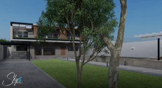 Casa con alberca y gimnasio en Bonfil lista para terminar