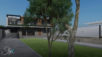 Casa con alberca y gimnasio en Bonfil lista para terminar