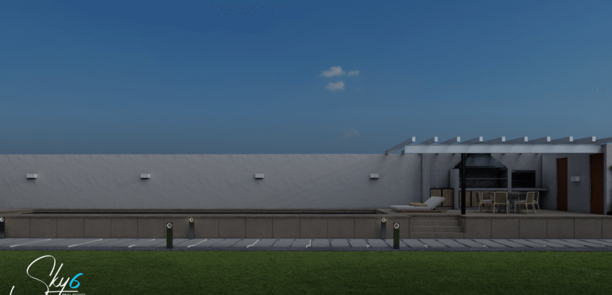 Casa con alberca y gimnasio en Bonfil lista para terminar