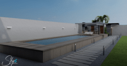 Casa con alberca y gimnasio en Bonfil lista para terminar