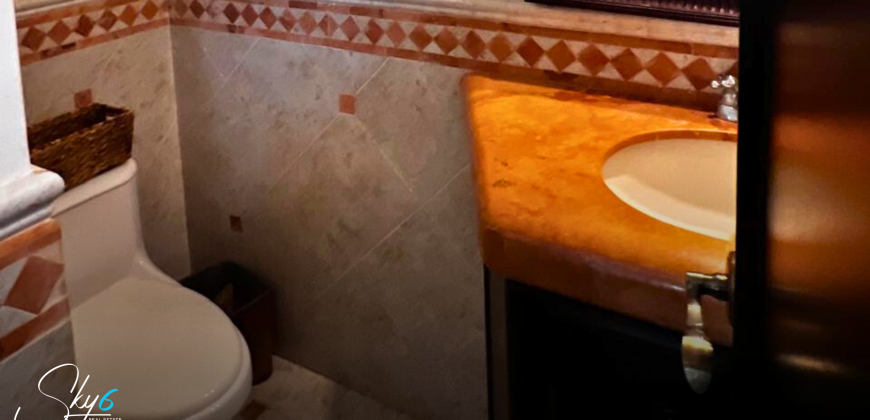 Casa en Alfredo V. Bonfil con alberca y bungalow