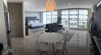 Loft en Brezza Towers en Cancún con amenidades premium