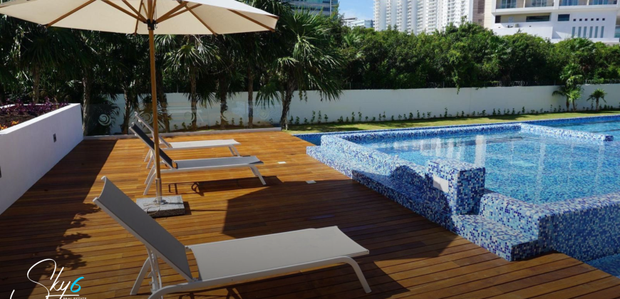 Loft en Brezza Towers en Cancún con amenidades premium