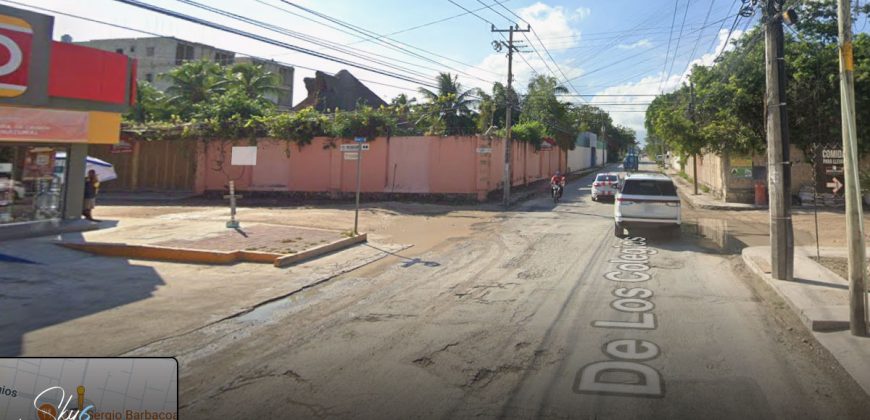 Terreno en Alfredo Bonfil Uso Mixto 2,500 m²