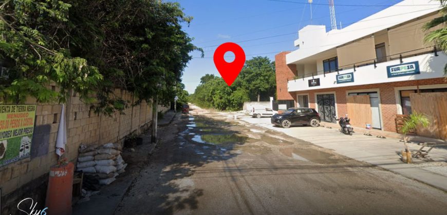 Terreno en Alfredo Bonfil Uso Mixto 2,500 m²