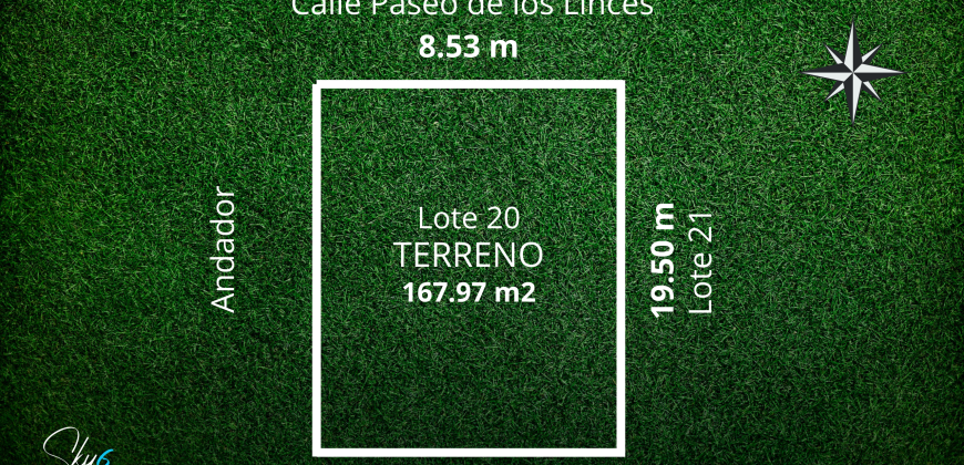 Terreno en Residencial Lausana con alto potencial