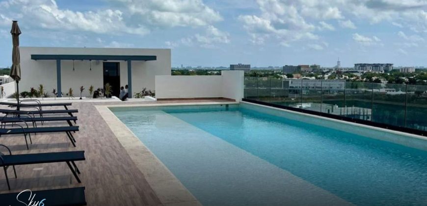 Departamento en renta H Living Cancún