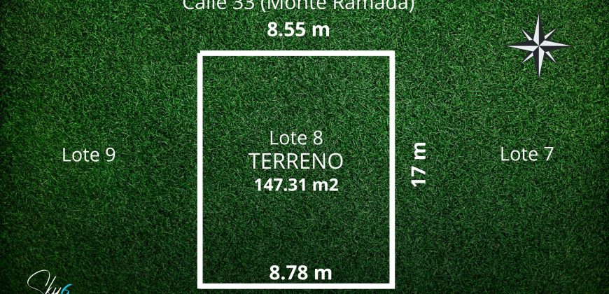 Terreno en Altai Residencial Cancún