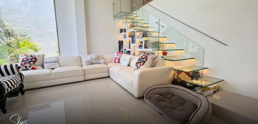 Residencia en Puerto Cancún frente al golf